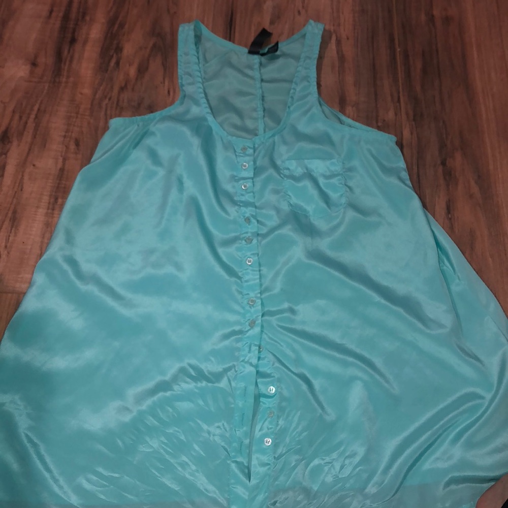 Teal Blouse